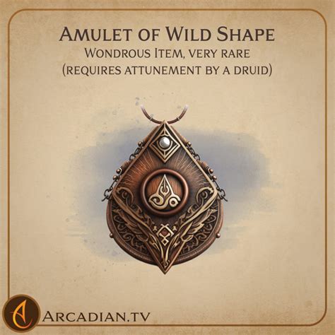 Amulet of the wild